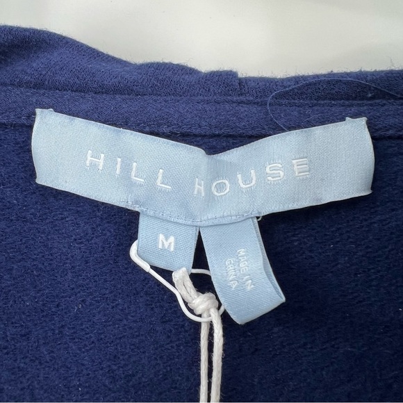 Hill House NWT The All-Gender Teddy Zip-Up in Navy size Medium - Picture 5 of 7